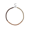 Soft Pottery Round Necklace For Women Handwoven Geometric Style