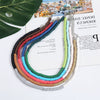 Soft Pottery Round Necklace For Women Handwoven Geometric Style