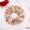 Solid Color Handmade Hair Ring Large Intestine Shape Headwear