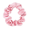 Solid Color Satin Cloth Hair Loop High Elasticity Handmade Simple Ball Head Hair Tie Basic All Match Headwear