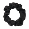 Solid Color Satin Cloth Hair Loop High Elasticity Handmade Simple Ball Head Hair Tie Basic All Match Headwear