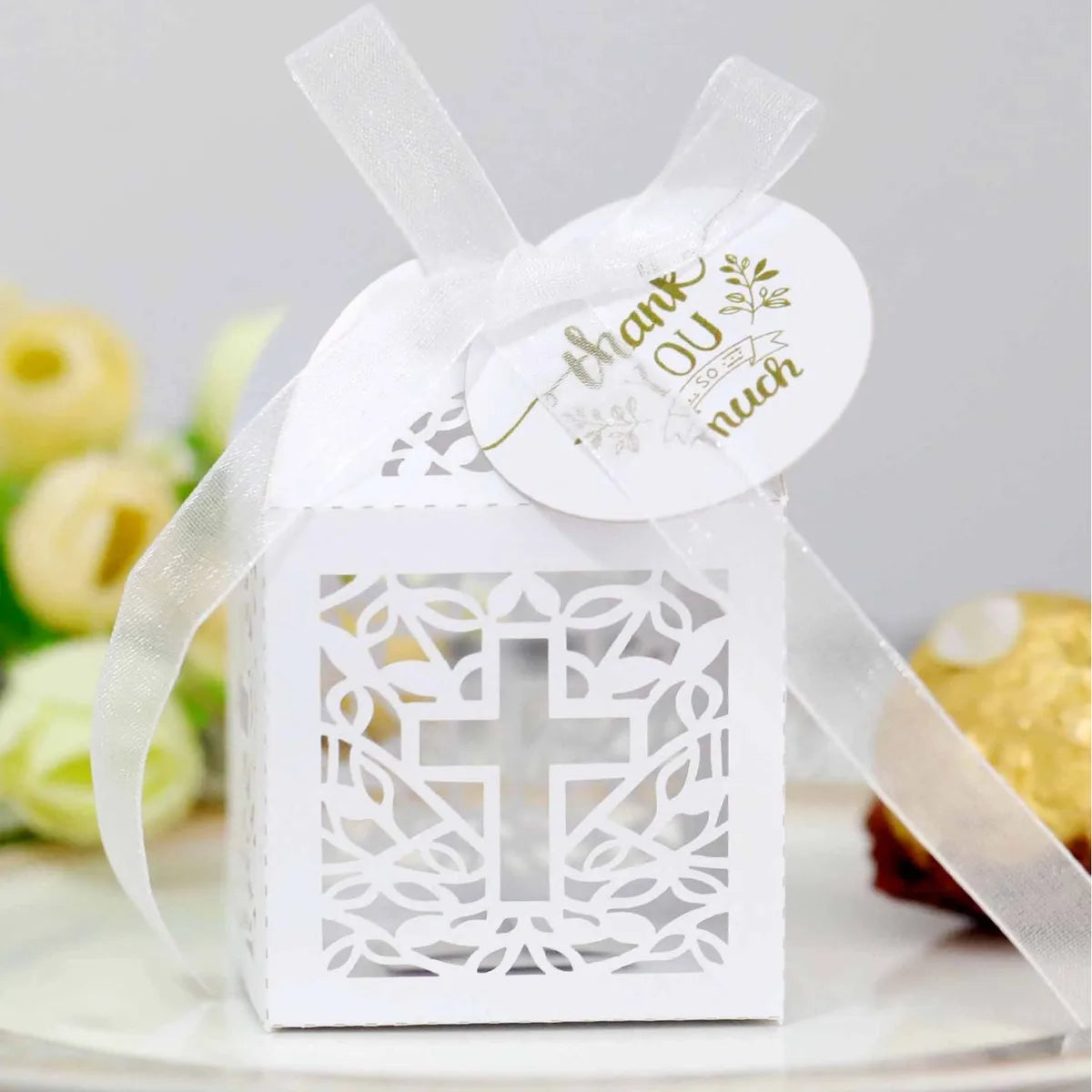 Solid Color Wedding Party Candy Box