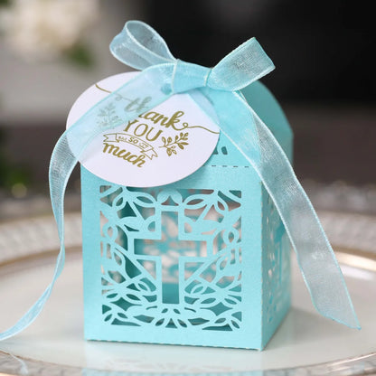 Solid Color Wedding Party Candy Box