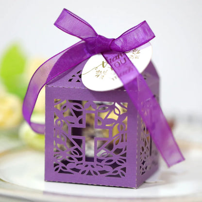 Solid Color Wedding Party Candy Box