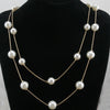 Necklace Simple All-Match Pearl Clavicle Chain Same Style Necklace Temperament Fashion Gift