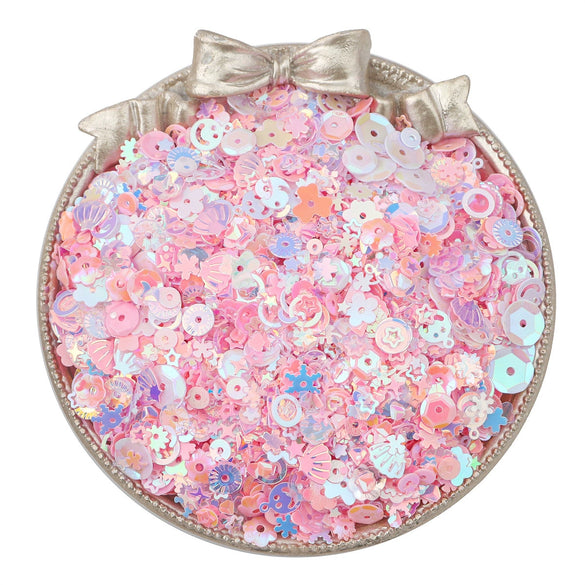 Special Shaped Colorful Mixed Beads And Flash Sequins Handmade Diy Ear And Necklace Clothing Accessories