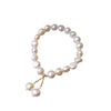 Specialshaped Baroque Freshwater Pearl Women's Handmade Retro Elegant Bracelet