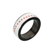 Sporting Goods Jewelry Titanium Steel Ring Geometric Epoxy Unisex
