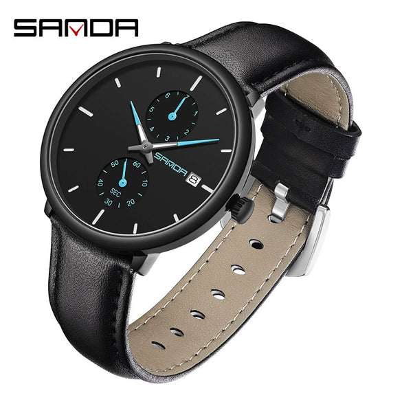 Sports Belt Quartz Watch For Men Zinc Alloy Case Mesh Band Stainless Steel Clasp Mineral Strengthened Glass Mirror Round Dial Waterproof Leisure Style