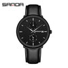 Sports Belt Quartz Watch For Men Zinc Alloy Case Mesh Band Stainless Steel Clasp Mineral Strengthened Glass Mirror Round Dial Waterproof Leisure Style
