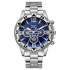 Sports Chronograph Alloy Men's Watch With Round Dial And Printed Logo