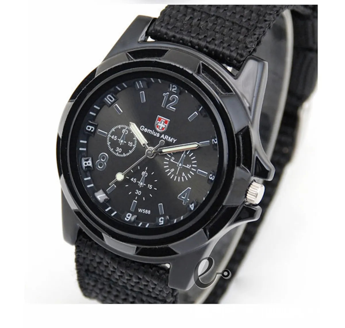 Sports Solid Color Buckle Quartz Men'S Watches