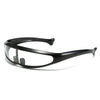 Sports Solid Color Pc Biker Full Frame Glasses