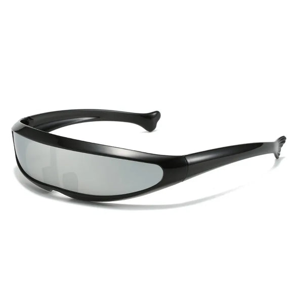 Sports Solid Color Pc Biker Full Frame Glasses