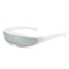 Sports Solid Color Pc Biker Full Frame Glasses