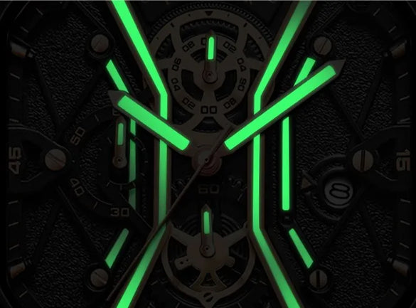 Sports Square Buckle Quartz Men'S Watches