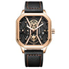Sports Square Buckle Quartz Men'S Watches