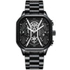 Sports Square Buckle Quartz Men'S Watches