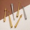 Sports Style Titanium Steel Long Pendant Jewelry Electroplated Stainless Steel Accessories