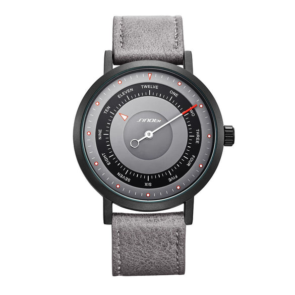 Sports Watch For Male Students Alloy Case Stainless Steel Strap Round Dial Fashion Style