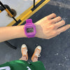 Sports Watch Plastic And Silicone Square Luminous Multifunctional Electronic
