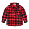 Spring And Autumn New Children'S Clothing Wholesale European And American Boys' Plaid Shirt Brushed Children Children'S Shirt