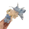 Spring Fashion Cloth Flower Hairpin Women's Shark Clip Grab Clip Manual Made Hair Accessories
