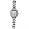 Square Alloy Women's Quartz Bracelet Watch Fashion Style Rectangular Dial