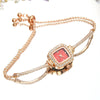 Square Diamondencrusted Women's Alloy And Stainless Steel Leisure Watch