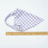 Square Plaid Stretch Triangle Cloth Scarf Headwear For Women Spring And Summer Seiko Design