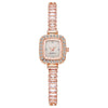 Square Quartz Watch Alloy Women's Jewelry Fashionable