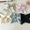 Square Satin Hair Rope Handmade For Women With High Elasticity