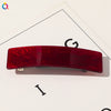 Square Shape Acetate Plate Handmade Spring Clip Hair Accessories Headdress For Women