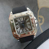 Square Silicone Alloy Women's Leisure Watch With Roman Dial