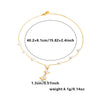 Stacked Clavicle Chain Stainless Steel Titanium Steel Star Shape Electroplating Women's Necklace