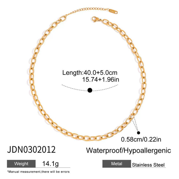 Stacked Holiday Style Stainless Steel Natural Stone Conch Pendant Geometric Pattern Electroplated Women's Necklace