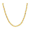 Stacked Snake Bone Clavicle Necklace Titanium Steel Geometric Electroplating