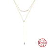 Stacking Style Deep V Sexy Jewelry S925 Sterling Silver Geometric Electroplated For Women
