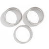 Stacking Style Iron Metallic Arc Smooth Electroplated Bracelet