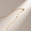 Stainless Steel 18K Gold Plated IG Style Simple Style Shamrock Inlay Rhinestones Necklace