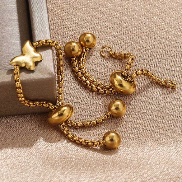 Stainless Steel Adjustable Pull Out Telescopic Rubber Electroplated Ring Accessories Unisex
