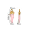 Stainless Steel And Foot Silver Three Dimensional Pepper Pendant Dripping Oil Plated 18K Diy Handmade Earrings And Bag Pendant Material