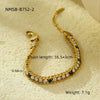 Stainless Steel And 18K Electroplated Women's Bracelet