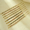 Stainless Steel And 18K Electroplated Women's Bracelet