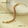 Stainless Steel And 18K Electroplated Women's Bracelet