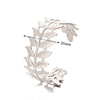 Stainless Steel And Silver Hollow Geometric Women's Bracelet With Hammered Pattern And Electroplating Treatment