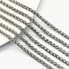 Stainless Steel And 925 Silver Keel Chain Flower Basket Chain Hanging Chain With Lobster Clasp Electroplated Titanium Steel Necklace