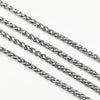 Stainless Steel And 925 Silver Keel Chain Flower Basket Chain Hanging Chain With Lobster Clasp Electroplated Titanium Steel Necklace