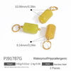 Stainless Steel And Stone Jewelry Accessories Handmade Oval Pattern Electroplated Necklace Bracelet Earrings Pendant