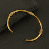 Stainless Steel And Titanium Geometric Retro Bracelet With Electroplating Treatment